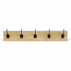 2 portes manteaux muraux design industriel*IDMarket Outlet
