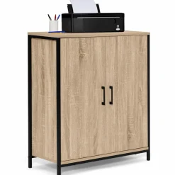 Armoire basse industrielle 2 portes*IDMarket Hot