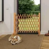 Barrière extensible en bois*IDMarket Hot