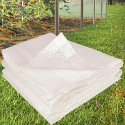 Bâche armée transparente 5x8 m renforcée*IDMarket Outlet