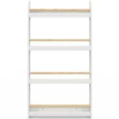 Bibliothèque enfant murale blanc et bois*IDMarket Clearance