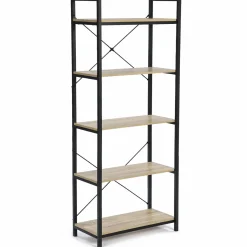 Bibliothèque style industriel bois et métal*IDMarket Best