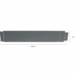 Bordures gris anthracite pour jardin*IDMarket Clearance