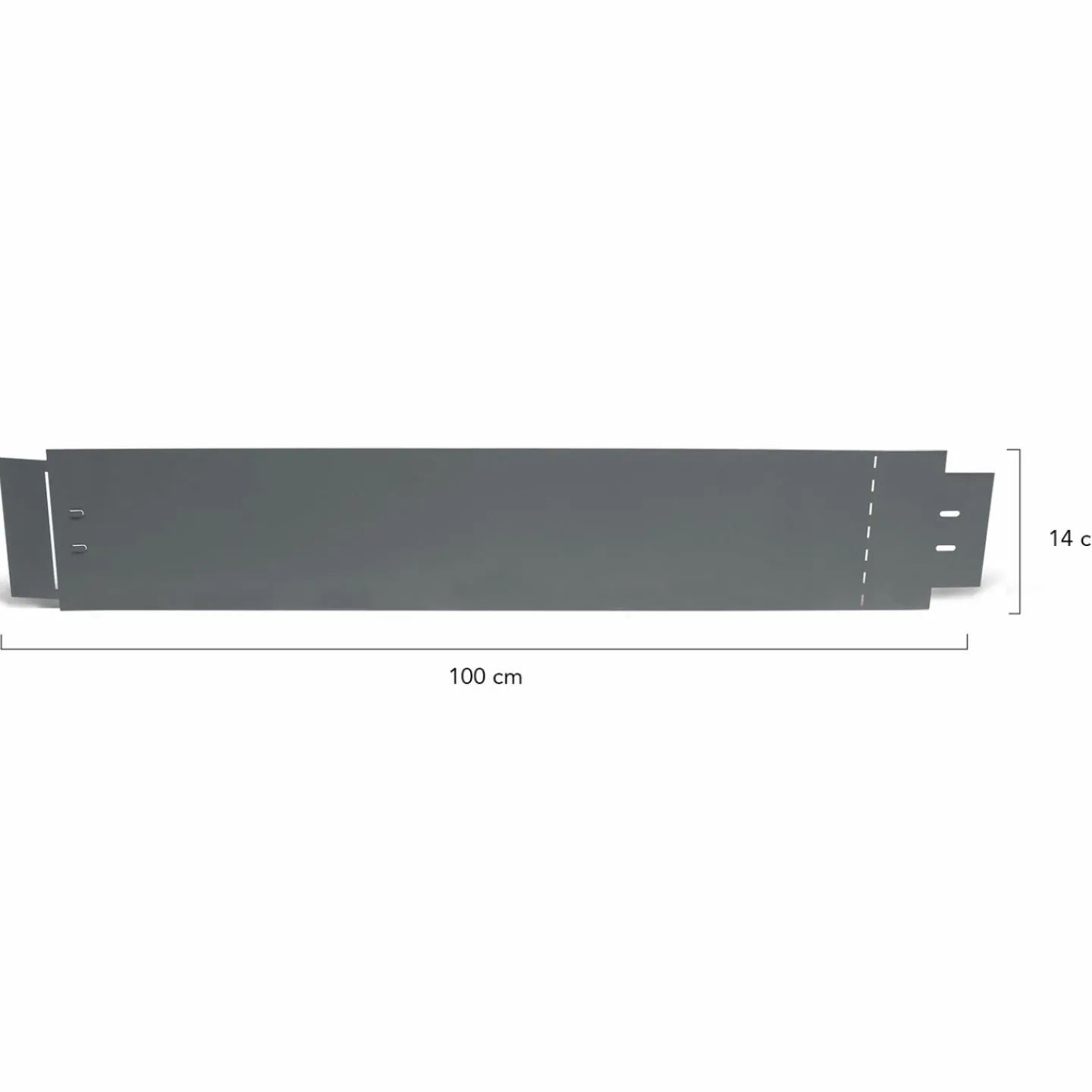 Bordures gris anthracite pour jardin*IDMarket Clearance