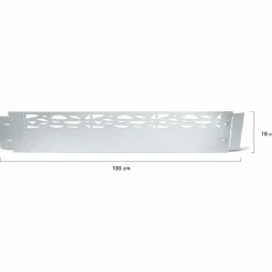 Bordurette de jardin grise flexible en acier*IDMarket Hot