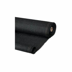 Brise vue 1 m x 10 m noir occultant 220 gr/m²*IDMarket Clearance