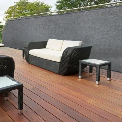 Brise vue gris 1,5 m x 10 m occultant 400 g/m²*IDMarket Hot