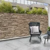 Brise vue imitation pierre 1 x 10m*IDMarket Sale