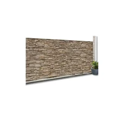 Brise vue imitation pierre 1 x 10m*IDMarket Sale
