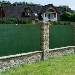 Brise vue vert 1,5 m x 10 m occultant 400 gr/m²*IDMarket Clearance