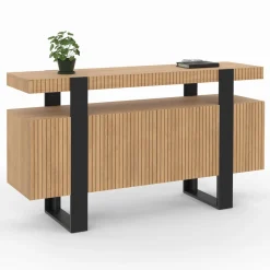 Buffet 4 portes effet lattes*IDMarket Sale