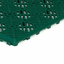 Caillebotis extérieur en plastique vert*IDMarket Discount