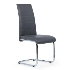 Chaises grises design pour salle à manger MIA*IDMarket Hot