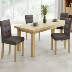 Chaises scandinaves gris foncé*IDMarket