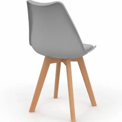 Chaises scandinaves mix color vertes, grises et blanches*IDMarket Best