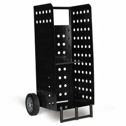 Chariot porte bûches vertical noir*IDMarket Sale