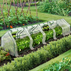 Châssis serre de jardin 3m blanche*IDMarket
