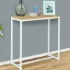 Console industrielle bois et métal blanc*IDMarket Clearance