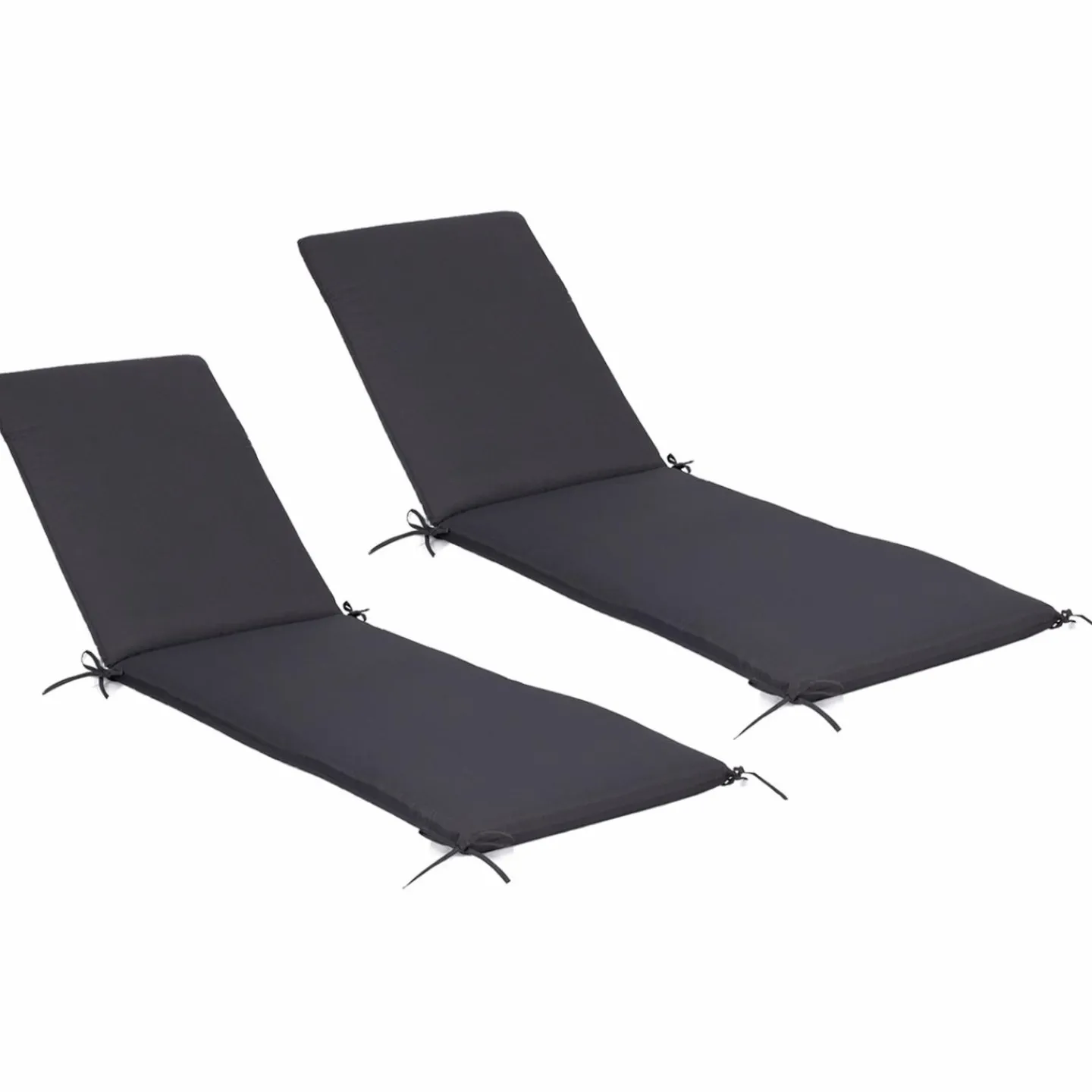 Coussins transat gris 190 cm*IDMarket Clearance