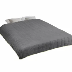 Couverture lestée 7kg 150x200 cm gris et crème*IDMarket Clearance