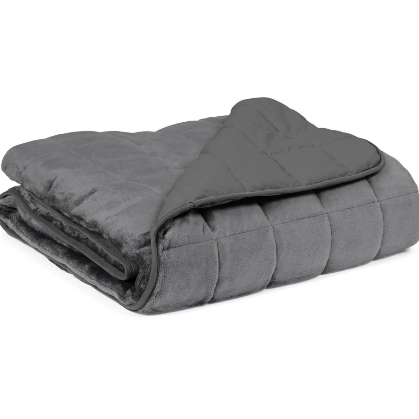 Couverture lestée 150x200 cm bicolore gris clair et gris 9 kg*IDMarket Outlet