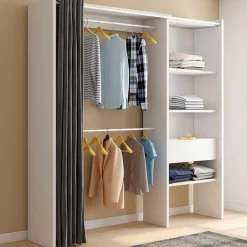 Dressing extensible blanc et gris*IDMarket Best
