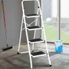 Escabeau 4 marches pliable*IDMarket Online