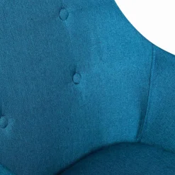 Fauteuils scandinaves bleu canard*IDMarket Outlet