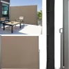Housse pour paravent rétractable hauteur 2m noire*IDMarket Clearance