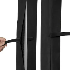 Housse pour paravent rétractable hauteur 2m noire*IDMarket Clearance