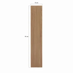 Lames PVC adhésives bois chêne foncé*IDMarket New