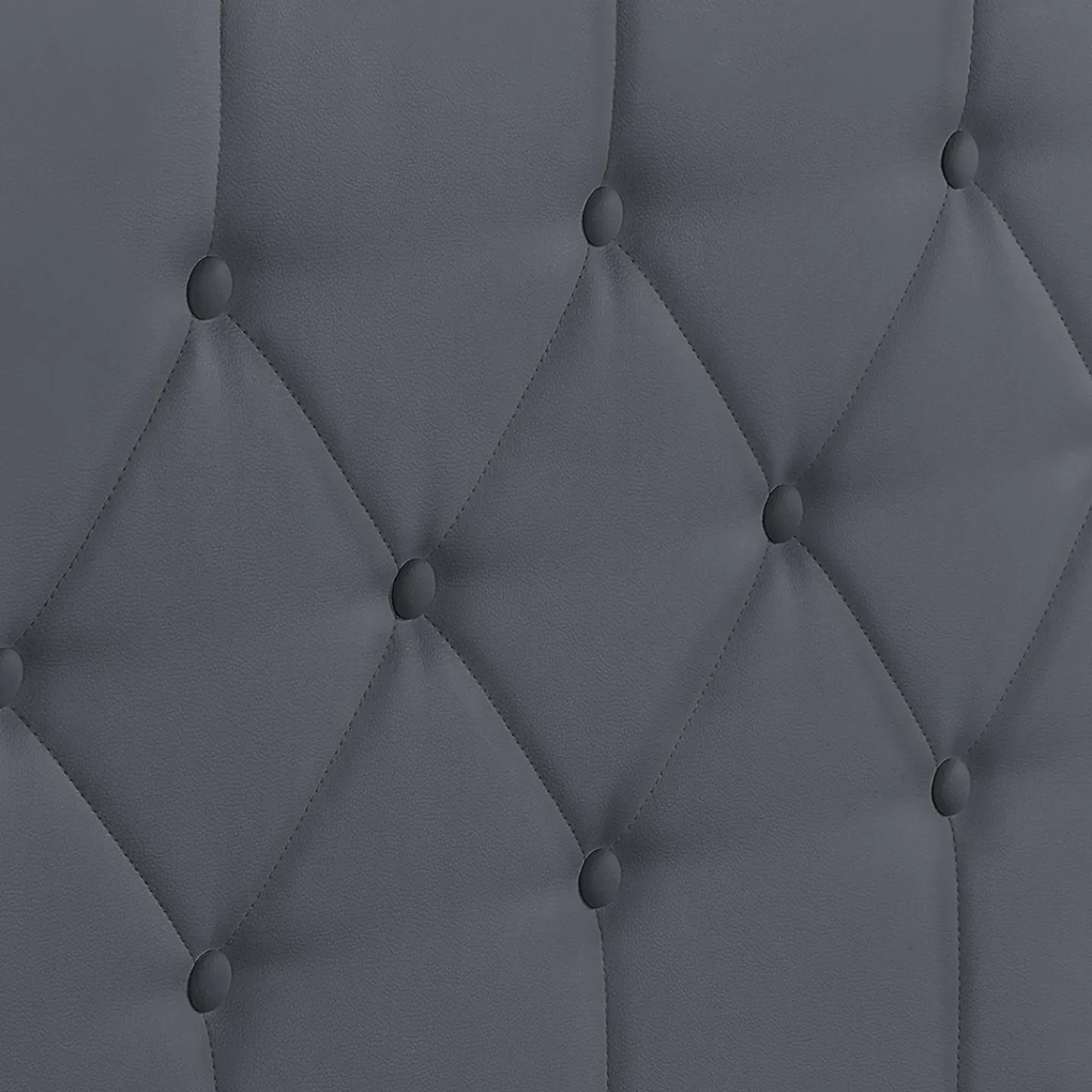 Lit coffre avec tête de lit gris 160x200 cm*IDMarket New