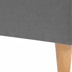Lit scandinave gris clair 2 places*IDMarket New