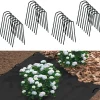 Lot de 30 agrafes pour toile de paillage 10 CM format en U*IDMarket New