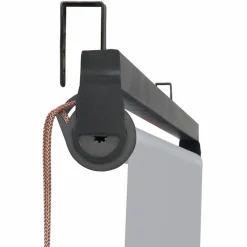 Lot de 2 stores enrouleurs gris clair pour pergola*IDMarket Clearance
