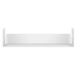 Lot de 4 étagères blanches 60x15 cm pour livres*IDMarket Outlet
