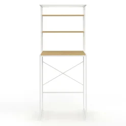 Meuble étagère blanc machine à laver*IDMarket Hot