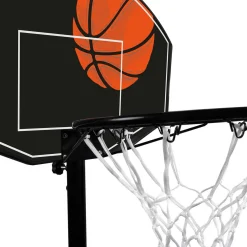 Panier de basket intérieur/extérieur sur pied hauteur réglable 240 à 305 cm*IDMarket Best