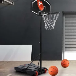 Panier de basket sur pied hauteur réglable*IDMarket Sale