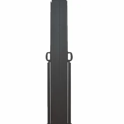 Paravent rétractable double gris anthracite*IDMarket