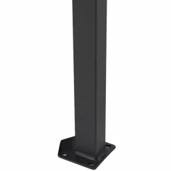 Paravent rétractable 5x2m gris anthracite*IDMarket Online