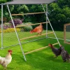 Perchoir poule 4 niveaux en bois*IDMarket Sale