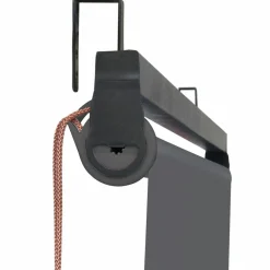 Pergola toit rétractable gris et stores enrouleurs*IDMarket New