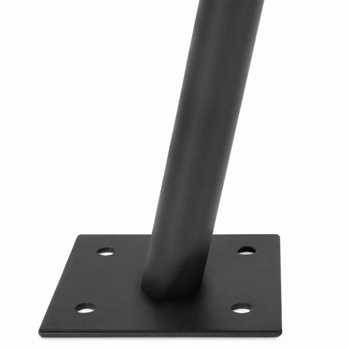 Poteau pour toile ombrage en acier noir 220 cm*IDMarket Best