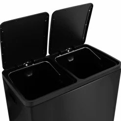 Poubelle de cuisine 2x30L seaux amovibles avec pédales*IDMarket Best