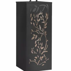 Réservoir à granulés / pellets 4 roues avec tamis 55kg noir*IDMarket Clearance