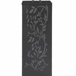 Réservoir à granulés / pellets 4 roues avec tamis 55kg noir*IDMarket Clearance