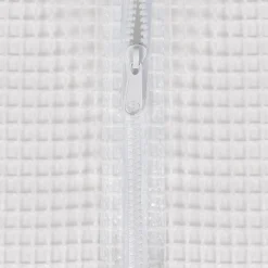 Serre de jardin blanche 18 m² 3x6 m*IDMarket Clearance