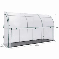 Serre murale pour hivernage des plantes*IDMarket Outlet