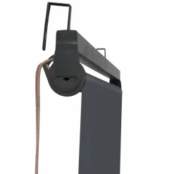 Store enrouleur vertical gris pour pergola*IDMarket Best